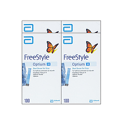Тест смужки ФріСтайл Оптіум H (FreeStyle Optium H) 4 пачки