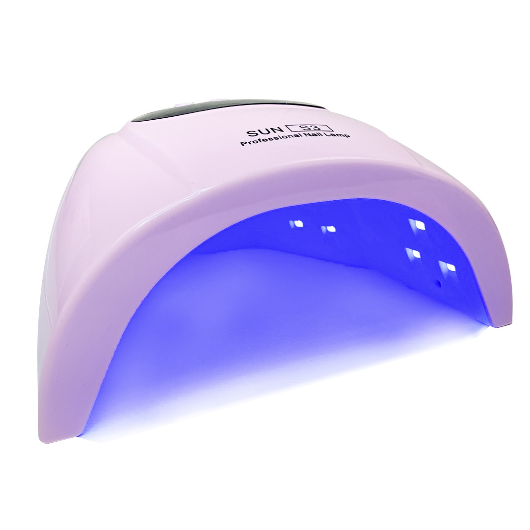 Лампа для манікюру САН, лампа для гель лаку SUN S3 LED\UV 88 Вт потужна манікюрна лампа