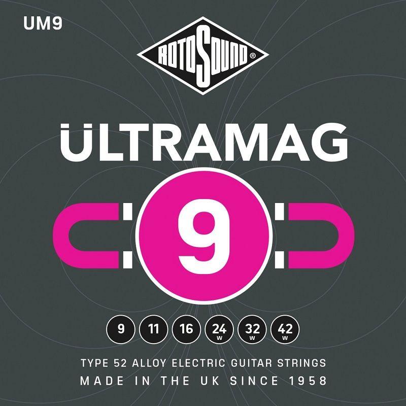 Струни для електрогітари ROTOSOUND UM9