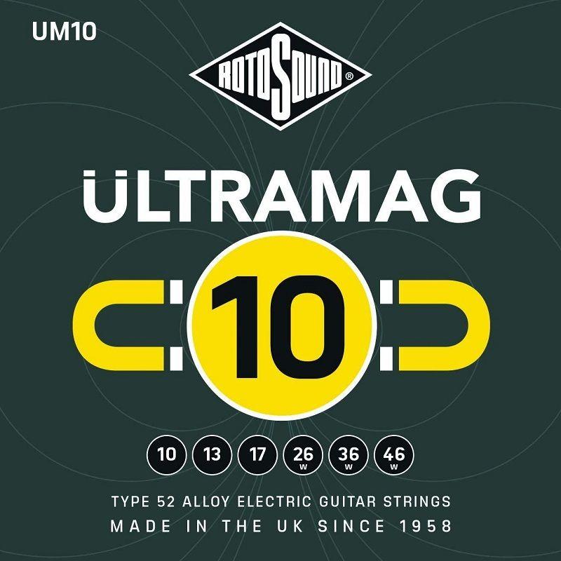 Струни для електрогітари ROTOSOUND UM10