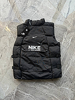 Жилетка Nike с подтяжками Безрукавка nike Жилетки безрукавки nike Мужские стеганые жилеты Nike