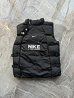 Жилетка Nike с подтяжками Безрукавка nike Жилетки безрукавки nike Мужские стеганые жилеты Nike M