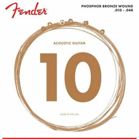 Струни для акустичної гітари FENDER 60XL