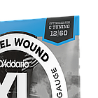 Струни для електрогітари D`ADDARIO EXL148 XL NICKEL WOUND EXTRA HEAVY (12-60), фото 5