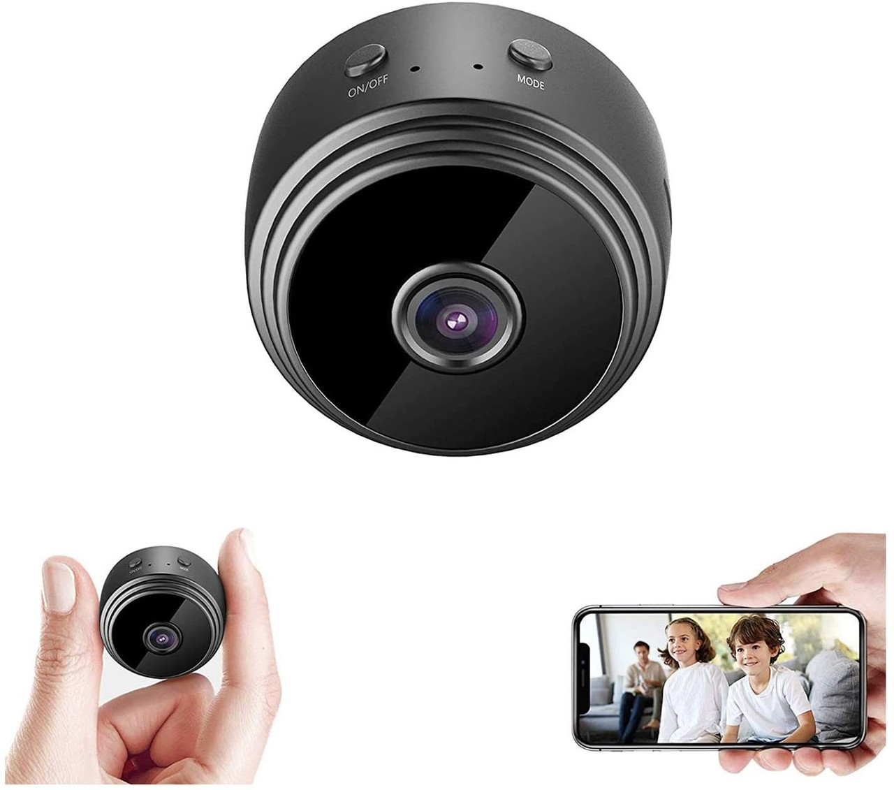 Бездротова IР камера A9 з Wifi та датчиком руху FullHd нічне бачення, акумуляторна USB камера A-9