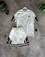 Летний спортивный костюм Jordan Спортивный костюм мужской лето Летний спортивный костюм с шортами Jordan L