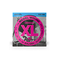 Струны для электрогитары D`ADDARIO EXL120+ XL NICKEL WOUND SUPER LIGHT PLUS (9.5-44)