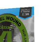 Струни для електрогітари D`ADDARIO EXL117 XL NICKEL WOUND MEDIUM TOP / EXTRA HEAVY BOTTOM (11-56), фото 5