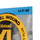 Струни для електрогітари D`ADDARIO EXL110+ XL NICKEL WOUND REGULAR LIGHT PLUS (10.5-48), фото 5