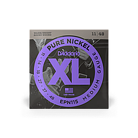 Струни для електрогітари D`ADDARIO EPN115 XL PURE NICKEL BLUES/JAZZ ROCK (11-48)