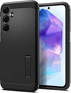 Чохол Spigen для Samsung Galaxy A55 5G - Tough Armor, Black (ACS07530)