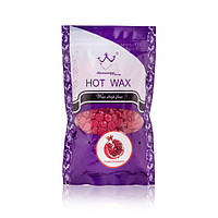 Кольоровий віск у гранулах Hot Wax 300 грам червоний Лучшая цена