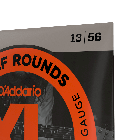 Струни для електрогітари D`ADDARIO EHR360 XL HALF ROUNDS JAZZ MEDIUM (13-56), фото 5
