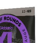 Струни для електрогітари D`ADDARIO EHR370 XL HALF ROUNDS MEDIUM (11-49), фото 5