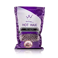 Цветной воск в гранулах Hot Wax 300 грамм Коричневый Лучшая цена