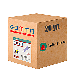 Тест-смужки Gamma MS 50 20 паковань