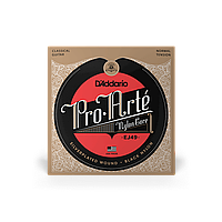 Струны для классической гитары D`ADDARIO EJ49 PRO-ARTE BLACK NYLON NORMAL TENSION