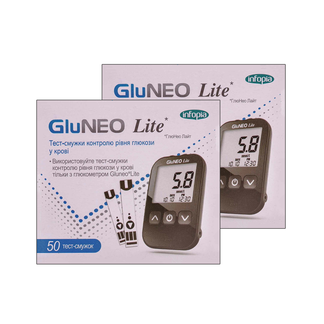Тест смужки Глю Нео Лайт (GluNeo Lite) 2 пачки