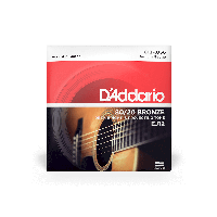 Струны для акустической гитары D`ADDARIO EJ12 80/20 BRONZE MEDIUM (13-56)