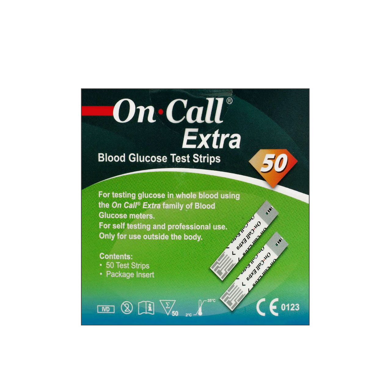 Тест-смужки On Call Extra (Він Кол Екстра) 50 шт.
