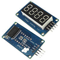 4-разрядный 7-сегментный индикатор под часы на драйвере TM1637 Arduino ha