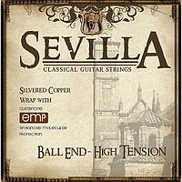 Струны для классической гитары CLEARTONE 8452 SEVILLA BALL END HIGH TENSION