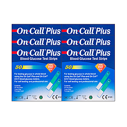 Тест-смужки On Call Plus 50 6 пачок