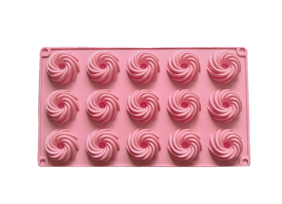 Форма силіконова Саварин із 15 шт., фото 1