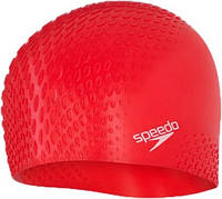 Шапка для плавання Speedo BUBBLE ACTIVE + CAP AU червоний Уні OSFM 8-139546446