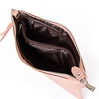 Сумка Женская Клатч кожа 8801-2 pink.Купити жіночі сумки гуртом і в роздріб із натуральної шкіри в Україні, фото 6