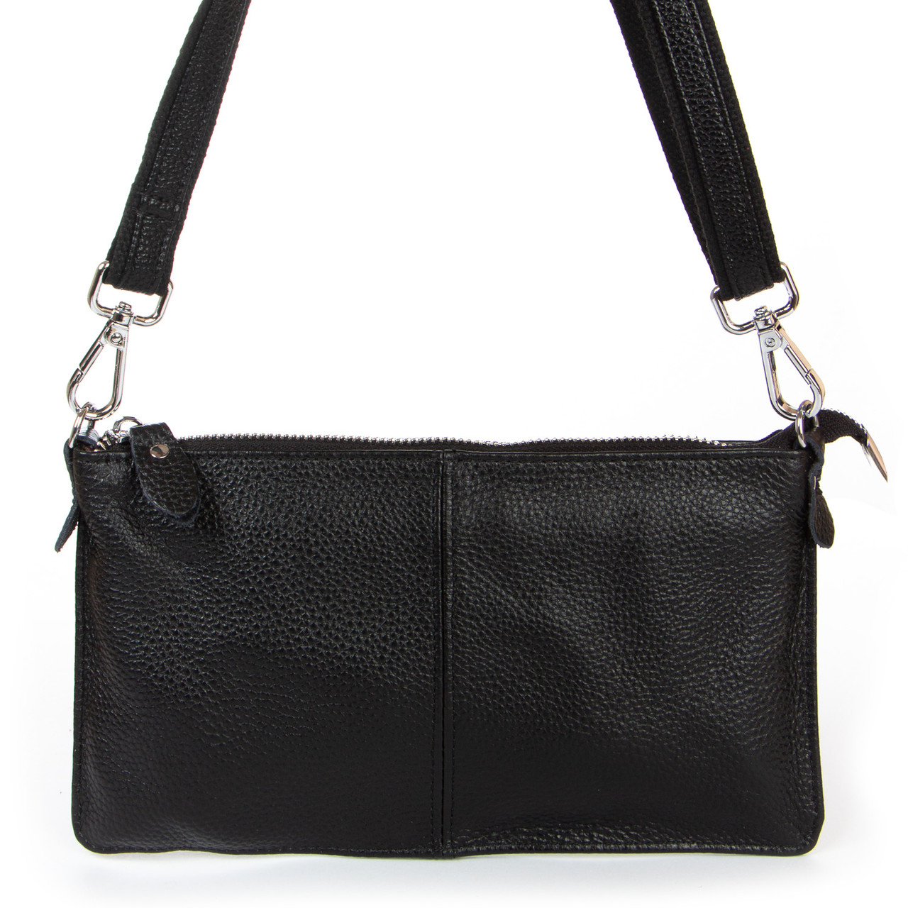 Сумка Женская Клатч кожа 8801-2 black.Купити жіночі сумки гуртом і в роздріб із натуральної шкіри в Україні