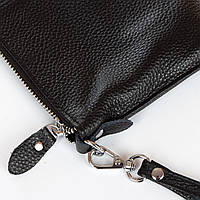 Сумка Женская Клатч кожа 8801-2 black.Купити жіночі сумки гуртом і в роздріб із натуральної шкіри в Україні, фото 5