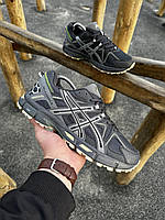 Кроссовки мужские Asics Gel Kahana 8 dark gray черные с серым SRV T1115-7