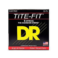 Струны для 8-струнной электрогитары DR STRINGS TITE-FIT ELECTRIC - MEDIUM 8 STRING (10-75)