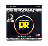 Струни для класичної гітари DR STRINGS CLASSICAL NYLON HARD TENSION