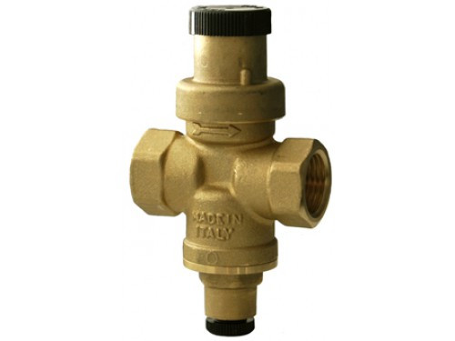 Редуктор тиску 3/4" ВВ під манометр Minibrass 106 Malgorani (Італія)