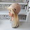 Перука пряма з натурального волосся каскад блонд TRINA 16+"- 613, фото 9