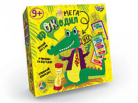 Детская настольная игра "Мега-крокодил" CROC-03-01U на укр. языке dl
