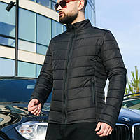 Куртка демисезонная мужская "Memoru" Intruder черная, Размер S / Пуховик для мужчины / Повседневная курточка