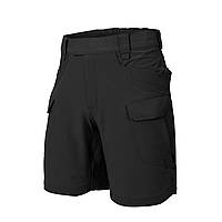 Тактические Шорты Helikon-Tex OTS (OUTDOOR TACTICAL SHORTS) 8.5 - VERSASTRECTH LITE BLACK Черный