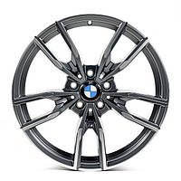 Литі диски Replicas BMW (B5478) R18 W8 PCD5x112 ET25 DIA66.6 (matt grey machined face)