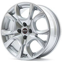 Литые диски Mak Torino R15 W6 PCD4x98 ET35 DIA58.1 (silver)