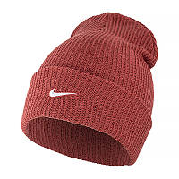 Чоловіча Шапка Nike U NSW BEANIE UTILITY SWOOSH Кораловий 1SIZE (DV3342-691)