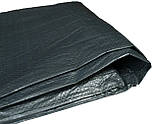 Тент 160 г/м2 2 мх3м тарпауліновий "PLANDEKA" від дощу, фото 2