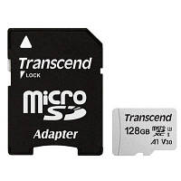 Карта памяти Transcend 128GB microSDXC class 10 UHS-I U3 (TS128GUSD300S-A) ha