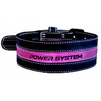 Пояс для тяжелой атлетики "Full Power" Power System PS_3870_S_Pink, Black/Pink S, World-of-Toys