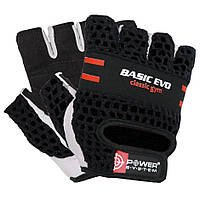 Перчатки для фитнеса "Basic EVO" Power System PS_2100E_XXL_Black/Red, Black/Red Line XXL, World-of-Toys