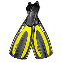 Ласты HYDRO Aqua Speed 530-18-46-47 черный, желтый, размер 46-47, Toyman