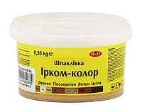 Шпаклівка Ірком-Колор IР-23 червоне дерево (0,35 кг) (уп-24 шт)