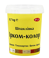 Шпаклівка Ірком-колор IР-23 ясен (0,7 кг)(уп-12 шт)